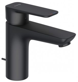 Смеситель для раковины Kludi Pure&Style чёрный матовый 402903975